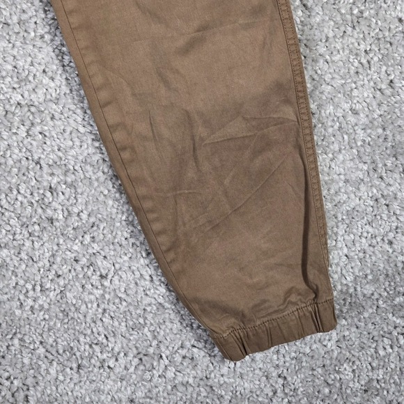 Bear Bottom Men Tapered Jogger Pants LT Brown Lounge Casual Minimal Travel READ - Picture 2 of 13